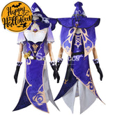 【In Stock】Game Genshin Impact Cosplay Lisa Costume Plus Size Costumes